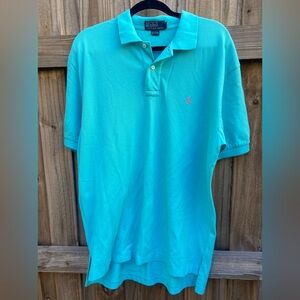 Polo Ralph Lauren Men’s Pique Mesh Polo Logo Pony Shirt XL